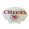 WESTSIDE STOREY VINTAGE | VINTAGE 90'S KC CHIEFS CLIFF ENGLE SPELLOUT SWEATSHIRT - WHITE