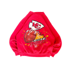 WESTSIDE STOREY VINTAGE | VINTAGE 90'S KC CHIEFS POWER SWEATSHIRT - RED - Westside Storey