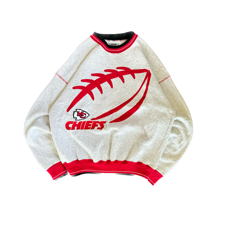 WESTSIDE STOREY VINTAGE | VINTAGE 90'S KC CHIEFS LEGENDS FOOTBALL - GRAY