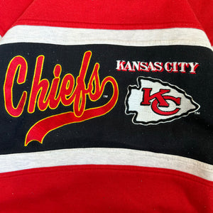 WESTSIDE STOREY VINTAGE | VINTAGE 90'S KC CHIEFS LOGO 7 SWEATSHIRT - RED - Westside Storey