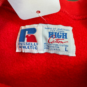 WESTSIDE STOREY VINTAGE | VINTAGE 90'S KC CHIEFS OLD ENGLISH PATCH SWEATSHIRT - - Westside Storey