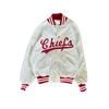 WESTSIDE STOREY VINTAGE | VINTAGE 80'S KC CHIEFS BOMBER JACKET - GRAY