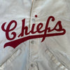 WESTSIDE STOREY VINTAGE | VINTAGE 80'S KC CHIEFS BOMBER JACKET - GRAY