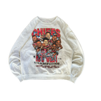 WESTSIDE STOREY VINTAGE | VINTAGE 1995 KC CHIEFS AFC WEST CHAMPS CARICATURE SWEATSHIRT - GRAY - Westside Storey