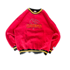 WESTSIDE STOREY VINTAGE | VINTAGE 90'S KC CHIEFS LEGENDS EMBROIDERED SWEATSHIRT NFL FITNESS - RED *LIGHT MARKS - Westside Storey