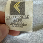 WESTSIDE STOREY VINTAGE | VINTAGE 90'S KC CHIEFS CLEAN CLIFF ENGLE SPELLOUT - GRAY - Westside Storey