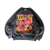 WESTSIDE STOREY VINTAGE | VINTAGE 90'S KC CHIEFS NUTMEG DOUBLE SIDED SWEATSHIRT - BLACK