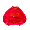 WESTSIDE STOREY VINTAGE | VINTAGE 90'S KC CHIEFS STARTER EMBROIDERED SWEATSHIRT - RED