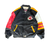 WESTSIDE STOREY VINTAGE | VINTAGE 90'S KC CHIEFS JEFF HAMILTON LEATHER JACKET - BLACK - Westside Storey