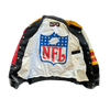 WESTSIDE STOREY VINTAGE | VINTAGE 90'S KC CHIEFS JEFF HAMILTON LEATHER JACKET - BLACK