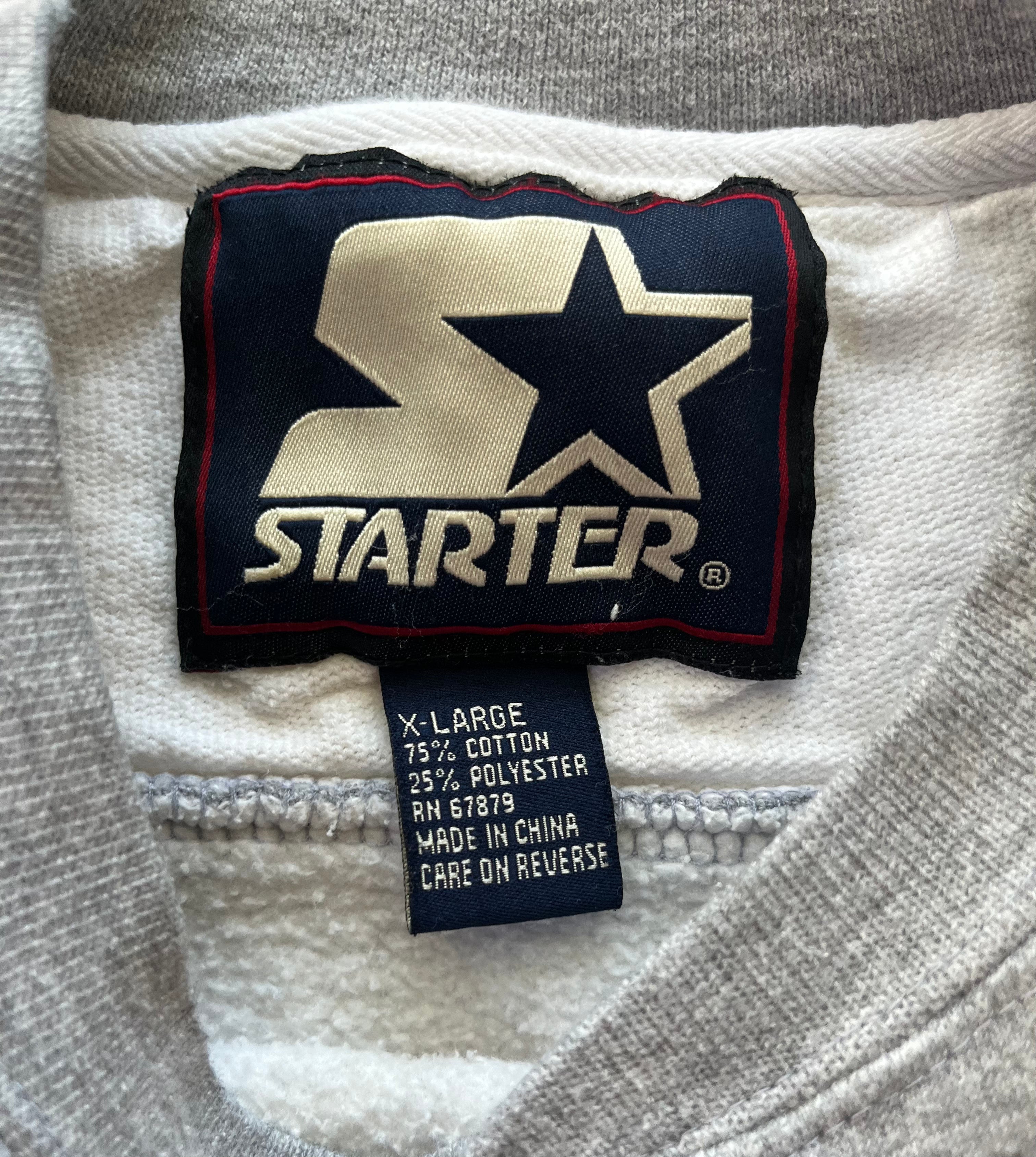 WESTSIDE STOREY VINTAGE | VINTAGE 90S STARTER STITCHED KC CHIEFS SWEATSHIRT - GRAY - Westside Storey