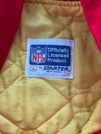 WESTSIDE STOREY VINTAGE | VINTAGE 90S SATIN KC CHIEFS BOMBER JACKET - RED - Westside Storey