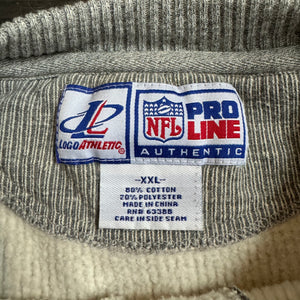 WESTSIDE STOREY VINTAGE | VINTAGE 90'S KC CHIEFS PROLINE RIBBED SWEATSHIRT - GRAY - Westside Storey
