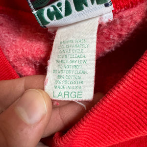 WESTSIDE STOREY VINTAGE | VINTAGE 90'S KC CHIEFS HEAVY GALT SAND SWEATSHIRT - RED - Westside Storey