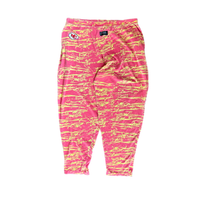 WESTSIDE STOREY VINTAGE | VINTAGE 90'S KC CHIEFS ZUBAZ BARB WIRE - RED - Westside Storey