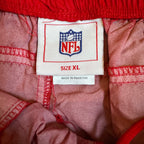 WESTSIDE STOREY VINTAGE | Y2K NYLON CARGO KC CHIEFS PANTS - RED - Westside Storey