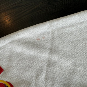WESTSIDE STOREY VINTAGE | VINTAGE 90'S KC CHIEFS CLIFF ENGLE SPELLOUT SWEATHSIRT - WHITE - Westside Storey