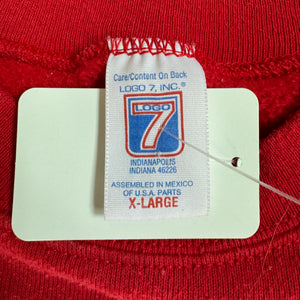 WESTSIDE STOREY VINTAGE | VINTAGE 90'S KC CHIEFS STONE FONT SWEATSHIRT - RED - Westside Storey