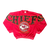 WESTSIDE STOREY VINTAGE | VINTAGE 90'S KC CHIEFS SPELLOUT SWEATSHIRT - RED - Westside Storey