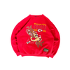 WESTSIDE STOREY VINTAGE | VINTAGE 90'S KC CHIEFS TAZ HEAVY SWEATSHIRT - RED