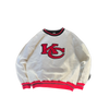 WESTSIDE STOREY VINTAGE | VINTAGE 90'S KC CHIEFS LEGENDS DETAILED SWEATSHIRT *SOME MARKS - WHITE