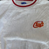 WESTSIDE STOREY VINTAGE | VINTAGE 90'S KC CHIEFS NUTMEG CABLE KNIT SWEATER - WHITE