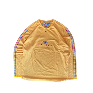 WESTSIDE STOREY VINTAGE | VINTAGE 90'S KC CHIEFS MIDDLE SWOOSH - YELLOW - Westside Storey