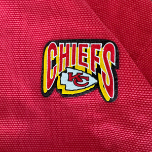 WESTSIDE STOREY VINTAGE | VINTAGE 90'S KC CHIEFS MAJESTIC TURTLE NECK SWEATSHIRT - RED - Westside Storey