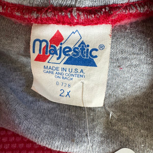 WESTSIDE STOREY VINTAGE | VINTAGE 90'S KC CHIEFS MAJESTIC TURTLE NECK SWEATSHIRT - RED - Westside Storey