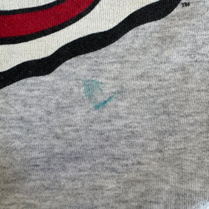 WESTSIDE STOREY VINTAGE | VINTAGE 90'S KC CHIEFS CLIFF ENGLE SPELLOUT SWEATSHIRT *LIGHT MARKS - GRAY - Westside Storey
