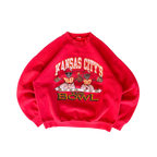 WESTSIDE STOREY VINTAGE | VINTAGE 90'S KC CHIEFS RUSH HOUR DERRICK THOMAS/NEIL SMITH SWEATSHIRT - RED - Westside Storey