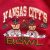 WESTSIDE STOREY VINTAGE | VINTAGE 90'S KC CHIEFS RUSH HOUR DERRICK THOMAS/NEIL SMITH SWEATSHIRT - RED