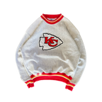 WESTSIDE STOREY VINTAGE | VINTAGE 90'S KC CHIEFS THE GAME DETAILED HEAVY SWEATSHIRT - GRAY - Westside Storey