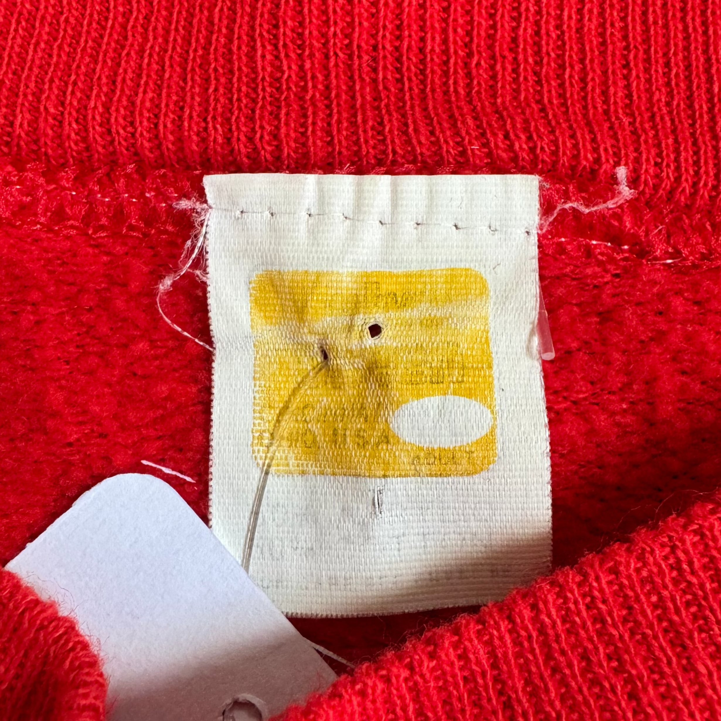 WESTSIDE STOREY VINTAGE | VINTAGE 80'S KC SWEATSHIRT - RED/WHITE - Westside Storey