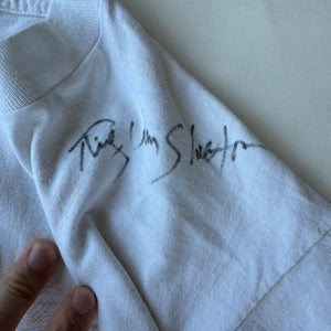 WESTSIDE STOREY VINTAGE | VINTAGE AUTOGRAPH RICKY SHELTON T-SHIRT -WHITE - Westside Storey
