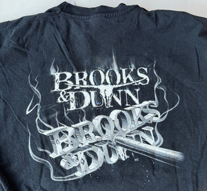 WESTSIDE STOREY VINTAGE | VINTAGE BROOKS DUNN BORDERLINE 90'S T-SHIRT - BLACK - Westside Storey