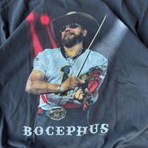 WESTSIDE STOREY VINTAGE | VINTAGE HANK WILLIAMS Y2K BOCEPHUS T-SHIRT - BLACK - Westside Storey
