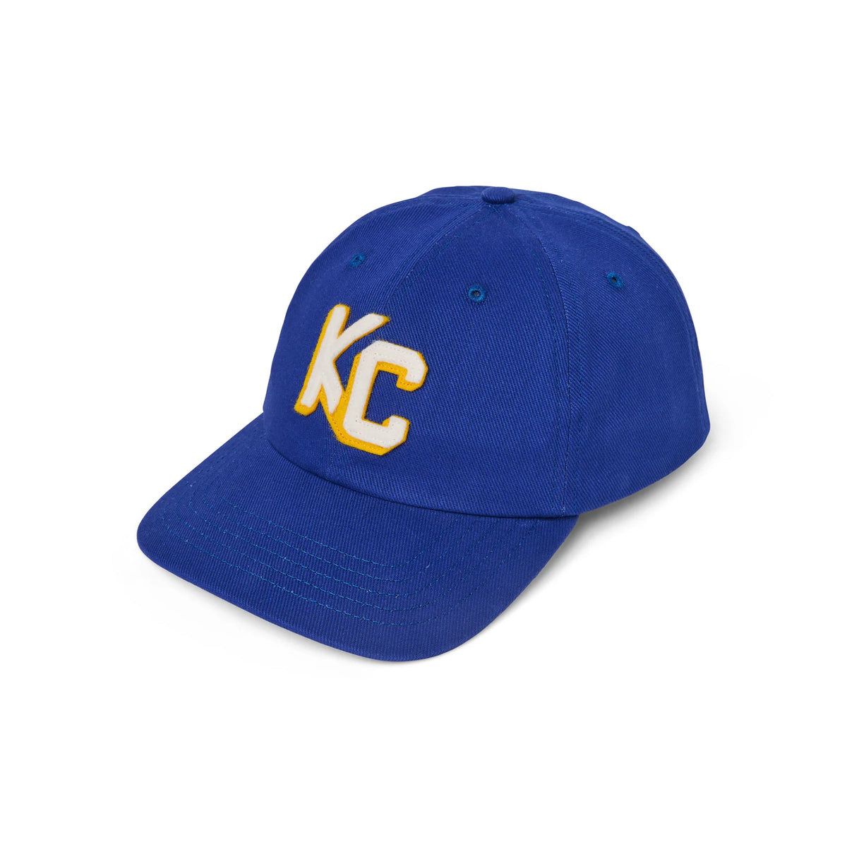 SANDLOT | STACKED KC DAD HAT - ROYAL/YELLOW Sandlot