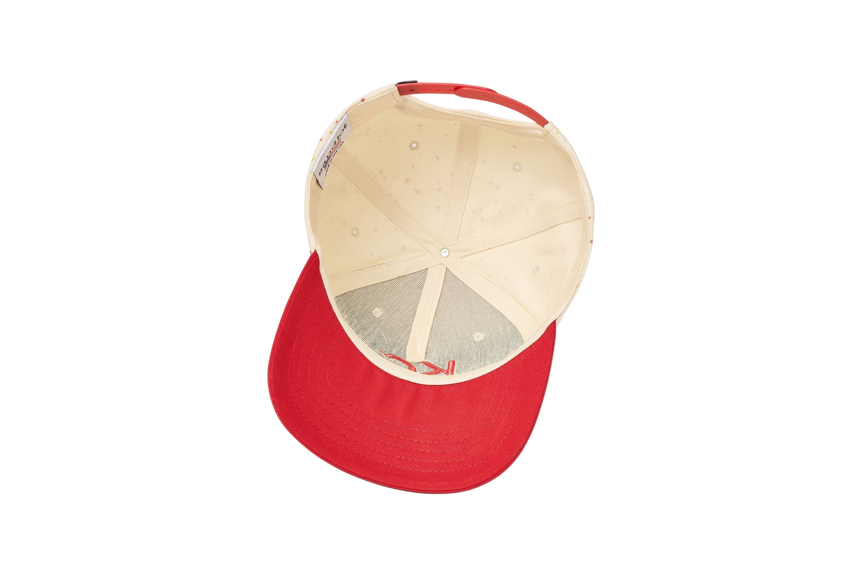 SANDLOT | KANSAS CITY CONFETTI STRUCTURED 5- PANEL HAT | CREAM Sandlot