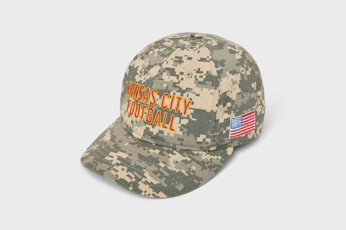 KC Football Camo Ripstop Dad Hat - Digital Camo Westside Storey