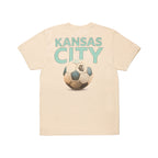 SANDLOT l KANSAS CITY CURRENT SOCCER BALL VINTAGE T-SHIRT - OFF-WHITE Sandlot