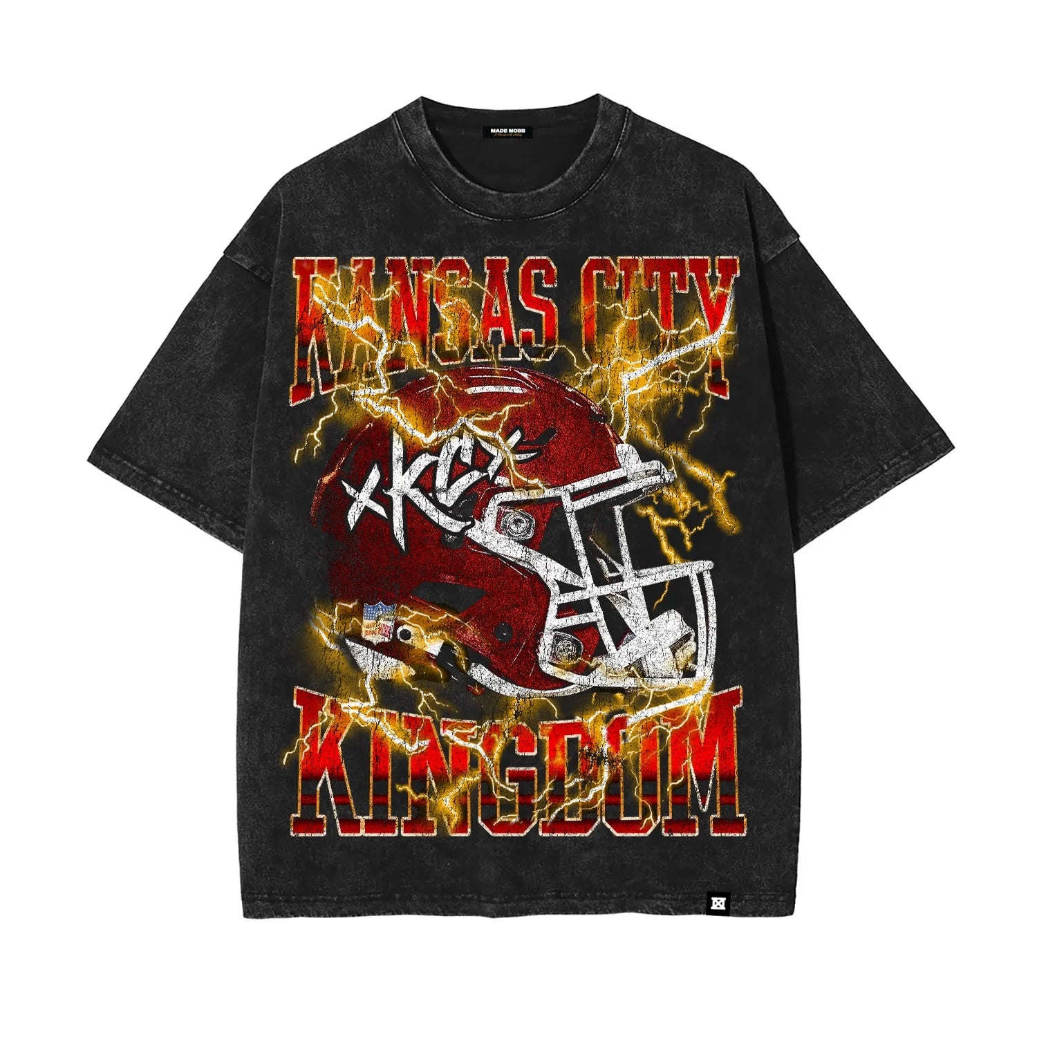 MADE MOBB | KINGDOM HELMET TEE (BLACK) Made Mobb