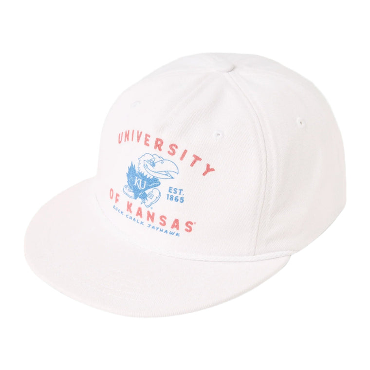 SANDLOT | KU 5 PANEL PAINTER'S HAT - WHITE