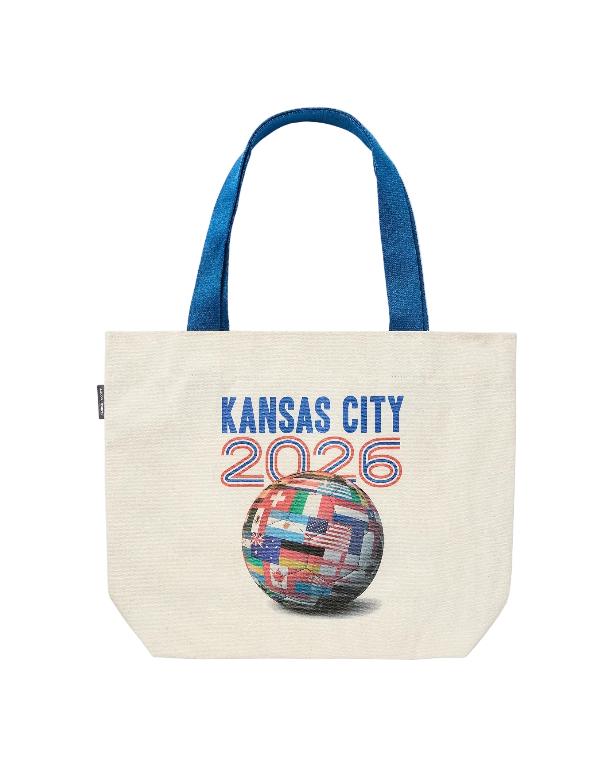 SANDLOT | KC26 GLOBAL SOCCER COMMUNTUER TOTE - NATURAL Sandlot
