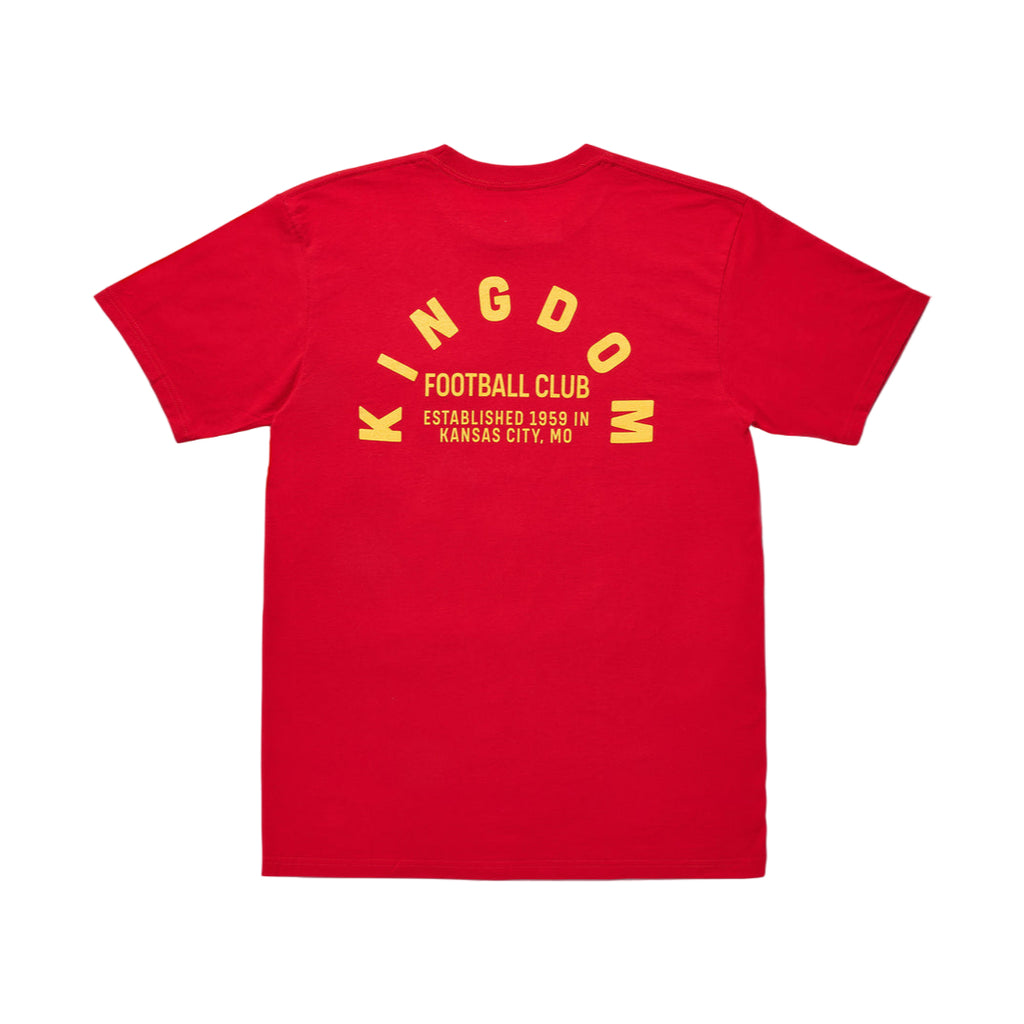 SANDLOT | KINGDOM FOOTBALL CLUB T-SHIRT | RED Sandlot