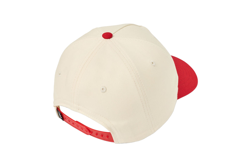 SANDLOT | KANSAS CITY ARCH STRUCTURED 5-PANEL HAT | CREAM Sandlot