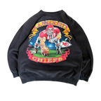WESTSIDE STOREY VINTAGE | VINTAGE 90'S KC LINEMAN SWEATSHIRT - BLACK - Westside Storey