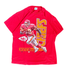 WESTSIDE STOREY VINTAGE | VINTAGE 1996 MARCUS ALLEN KC CHIEFS T-SHIRT - RED - Westside Storey