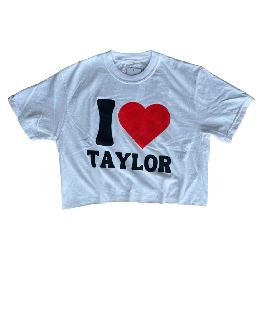 BELLBOY | I HEART TAYLOR T-SHIRT - WHITE - Westside Storey