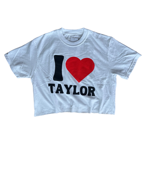 BELLBOY | I HEART TAYLOR T-SHIRT - WHITE - Westside Storey
